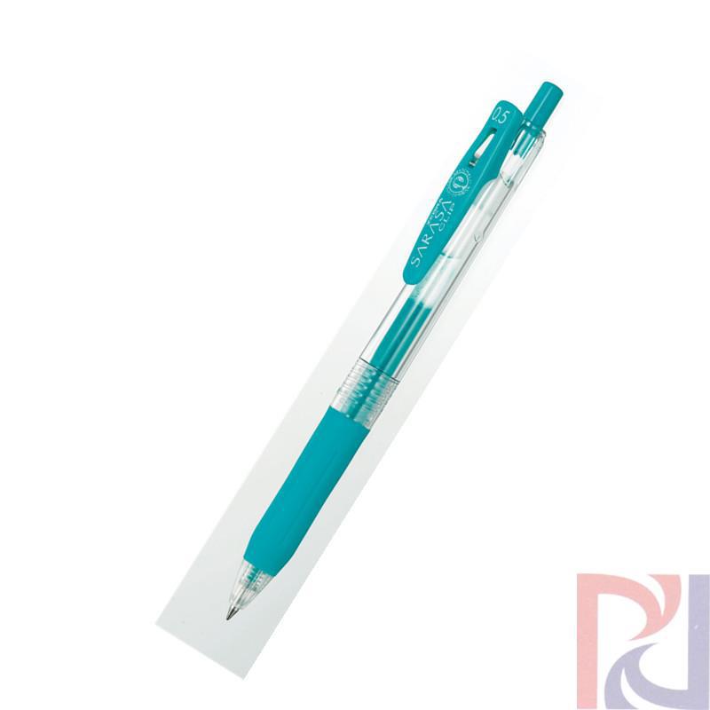 日本原装 斑马Zebra SARASA CLIP多彩中性笔JJ15/0.5mm 蓝绿色(蓝色)