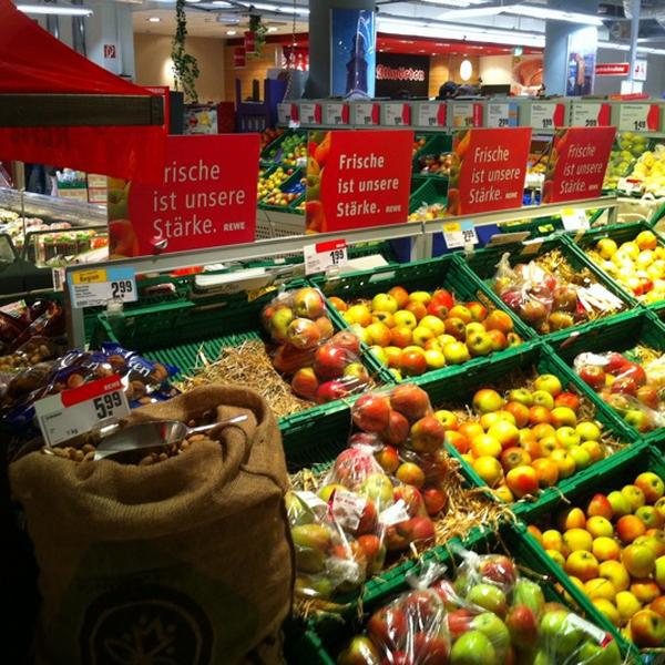 Photo taken at REWE City by Ain T. on 11/10/2012-德国汉堡市柏林达姆40 Photo taken at REWE City by Ain T. on 11/10/2012