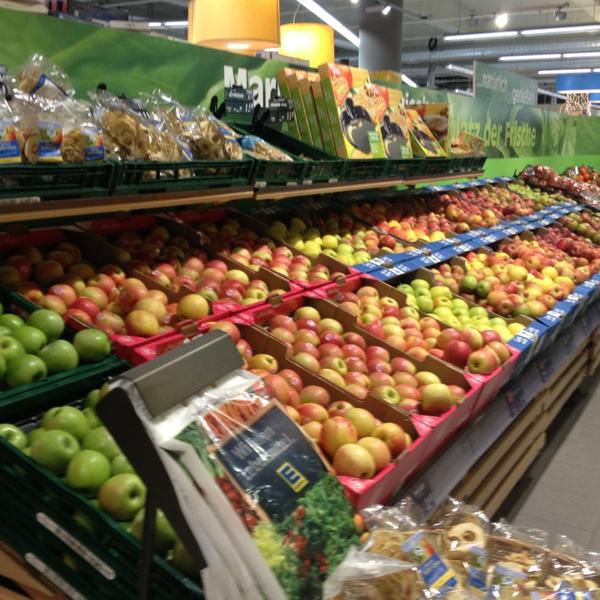 Photo taken at Edeka-Center Baur by APA (SU2) on 12/21/2012