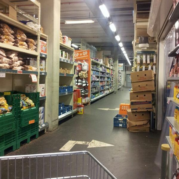 Photo taken at Colruyt by Hans V. on 6/13/2013