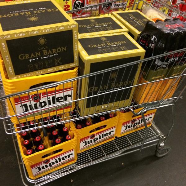 Photo taken at Colruyt by Stacy V. on 8/29/2014