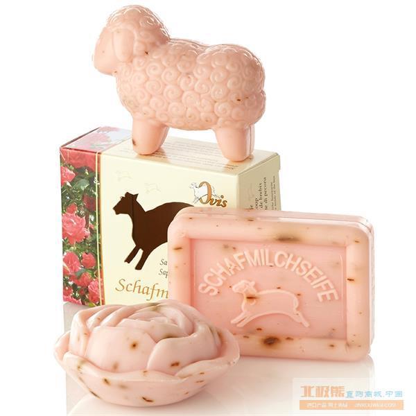 奥地利玫瑰绵羊奶皂长方形100g 奥地利玫瑰绵羊奶皂长方形100g