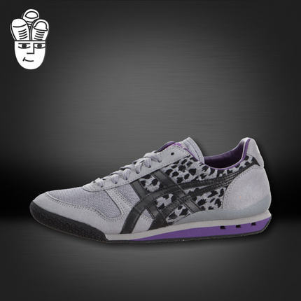 Asics Onitsuka Tiger Ultimate 81 鬼冢虎女鞋 复古豹纹慢跑鞋