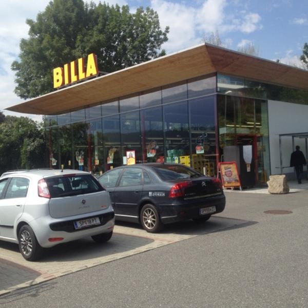 Photo taken at BILLA by Thomas F. on 8/25/2012