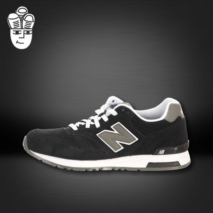 New Balance 565男鞋 复古慢跑鞋 休闲运动鞋鞋 麂皮翻毛经典黑白