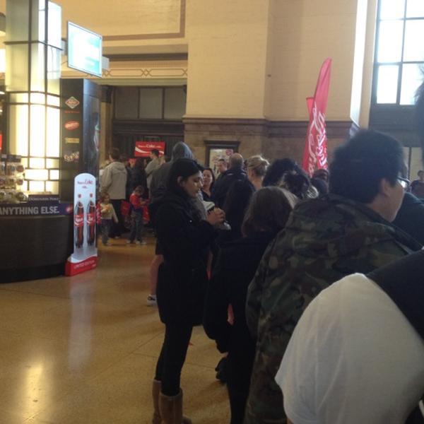 Photo taken at New World Metro by Jeremy T. on 10/5/2012