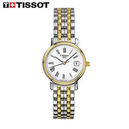 Tissot/天梭 T-CLASSIC系列女士手表心意超薄石英表T52.2.281.13