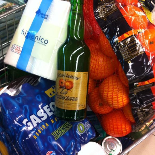 Photo taken at Mercadona by Raúl M. on 1/15/2013