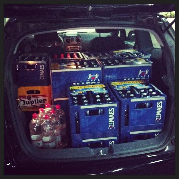 Photo taken at Colruyt by Ine S. on 6/27/2013