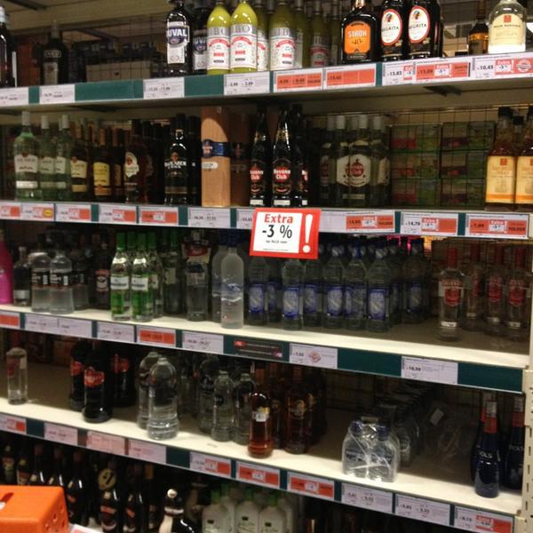 Photo taken at Colruyt by Melis I. on 8/13/2013