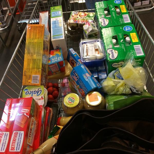 Photo taken at Colruyt by Stephanie J. on 9/6/2014