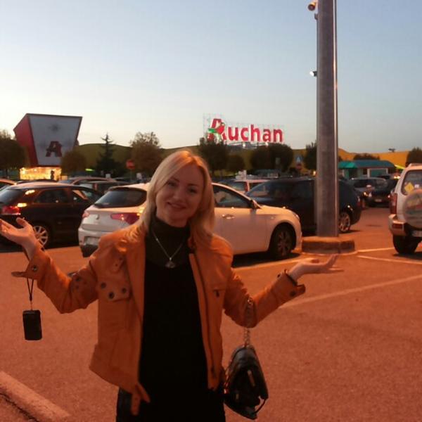 Photo taken at Auchan by Yulia G. on 11/13/2014