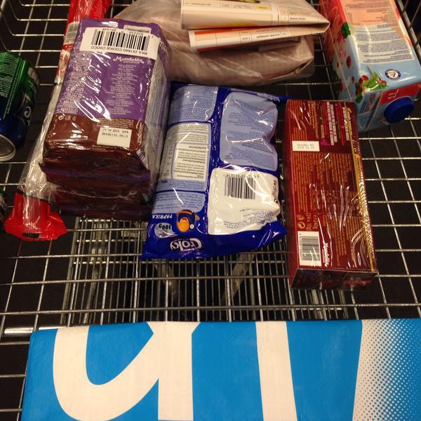 Photo taken at Colruyt by Timothy D. on 3/27/2015