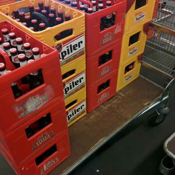 Photo taken at Colruyt by Jasper T. on 5/29/2015