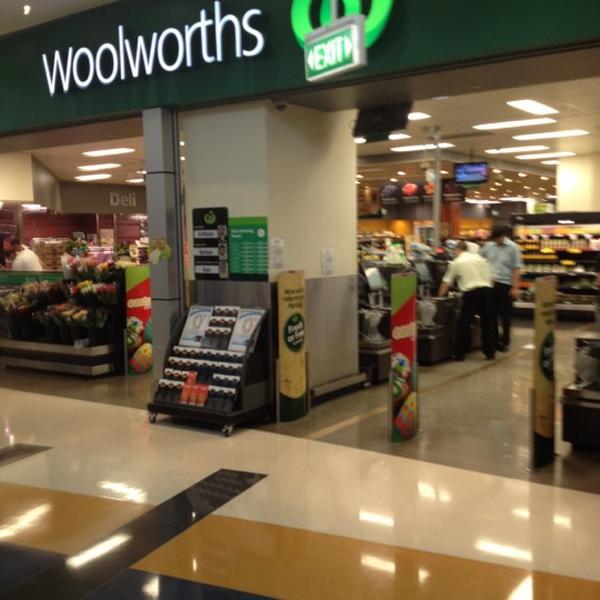 Photo taken at Woolworths by Brett A. on 3/25/2012