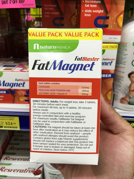 澳洲进口纤维吸脂片-fatblaster fatmagnet天然瘦身排毒纤维吸脂片100片 澳洲进口纤维吸脂片-fatblaster fatmagnet天然瘦身排毒纤维吸脂片100片
