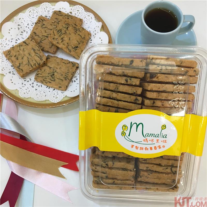 妈咪里啦 芝香海苔饼干 250g/盒