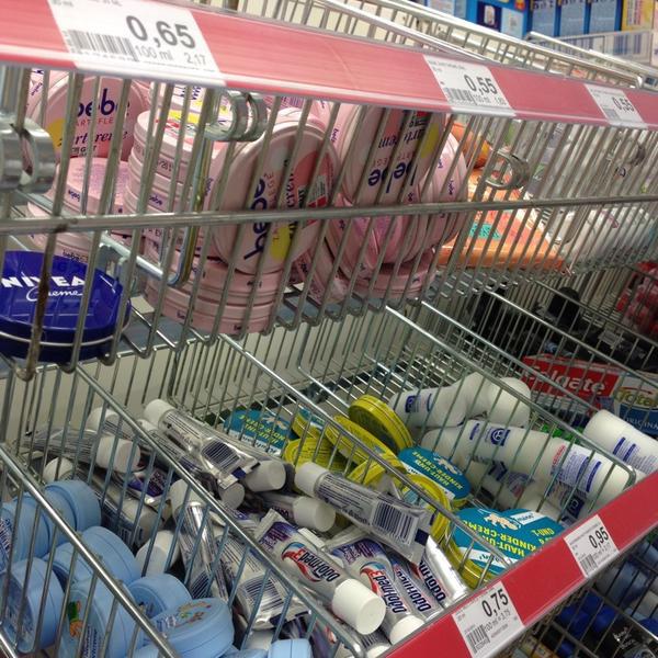 Photo taken at Rossmann by Nastasja on 7/22/2013