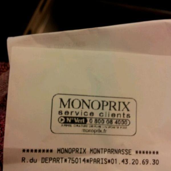 Photo taken at Monoprix by MaB M. on 1/11/2012