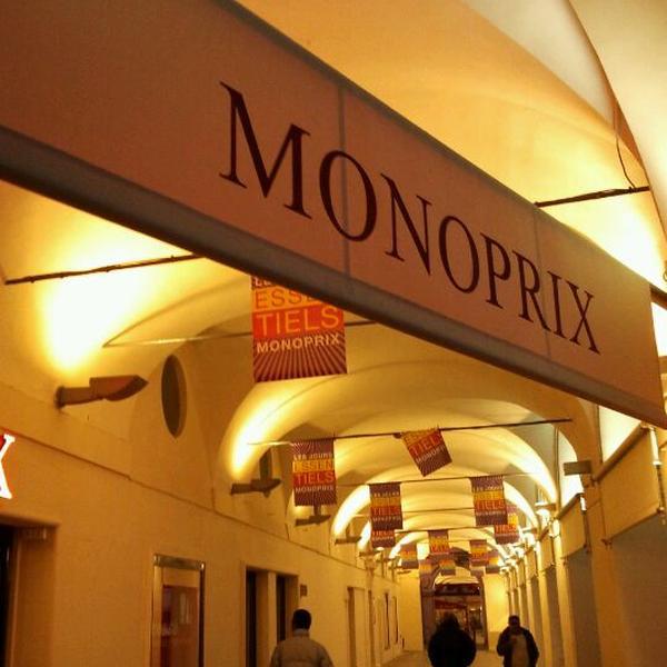 Photo taken at Monoprix Garibaldi by Iarla B. on 3/6/2012