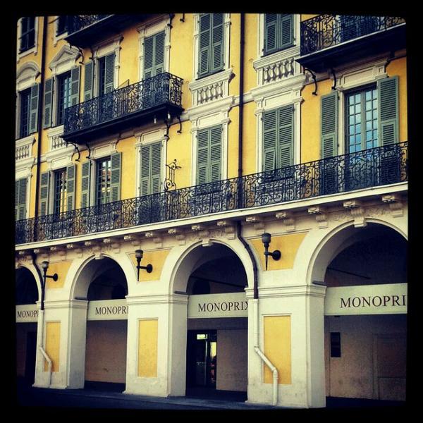 Photo taken at Monoprix Garibaldi by Iarla B. on 4/26/2012