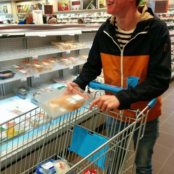 Photo taken at Albert Heijn by Gaëlle T. on 5/15/2015