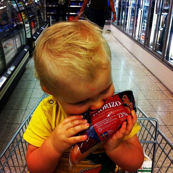 Photo taken at ICA Supermarket Sabbatsberg by Martin L. on 7/30/2012