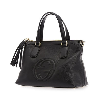 Gucci/古驰/古琦/古奇正品女包女士手提包真皮单肩挎包纯色中号