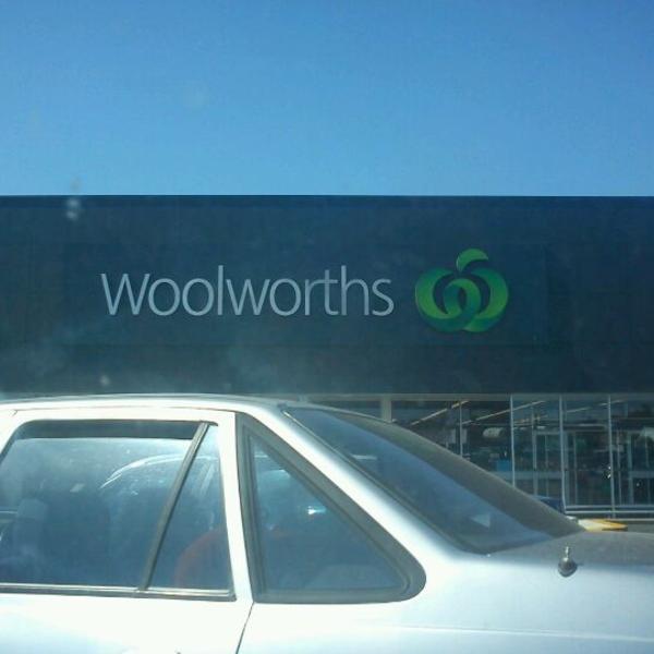 Photo taken at Woolworths by Alex H. on 1/27/2012