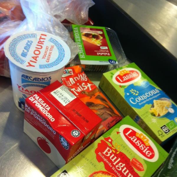 Photo taken at Albert Heijn by ElluhZelluf on 5/28/2012