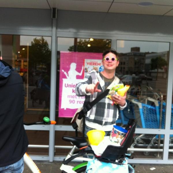 Photo taken at Albert Heijn by Lilian J. on 5/17/2012