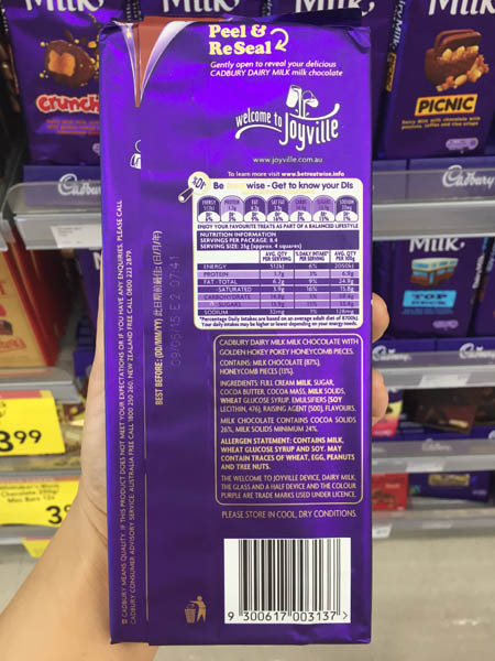 Cadbury巧克力 Cadbury巧克力