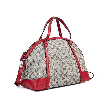 Gucci/古奇香港直邮GUCCI女士经典LOGO印花手提包309614 KGD6G Gucci/古奇香港直邮GUCCI女士经典LOGO印花手提包309614 KGD6G
