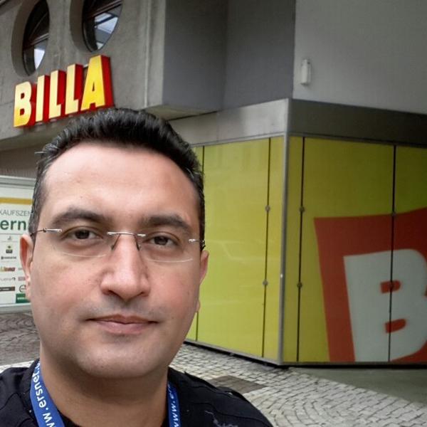 Photo taken at Billa by Ersin on 9/2/2012