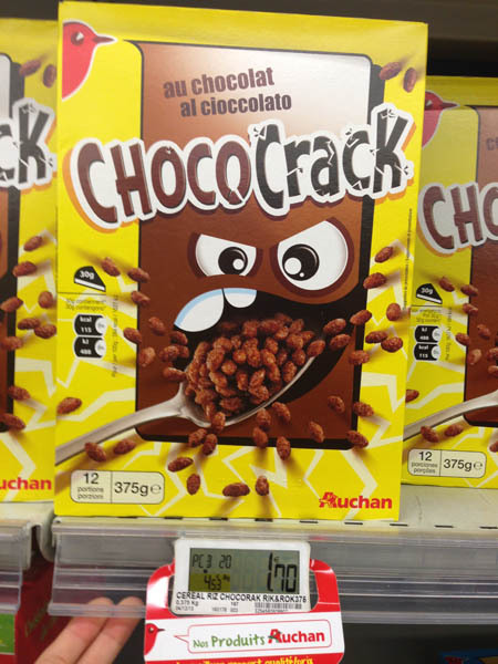 巧克力早餐伴侣auchan