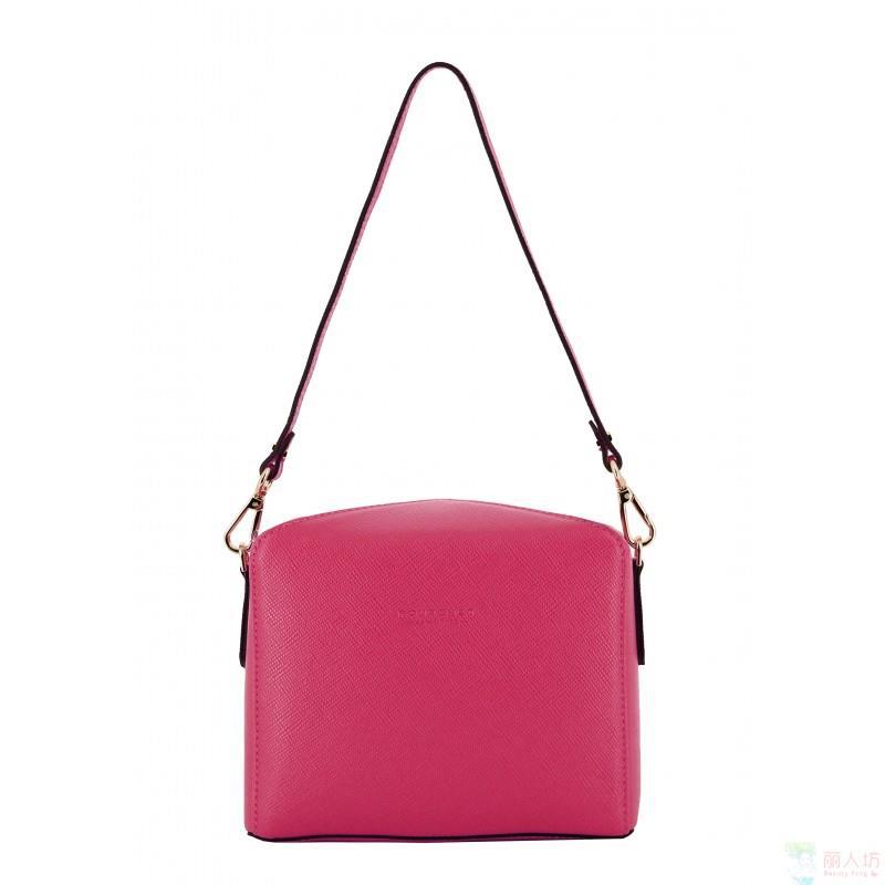 POURCHET 法国宝榭Cassetta 系列 单肩斜挎包 桃红色 86005 POURCHET 法国宝榭Cassetta 系列 单肩斜挎包 桃红色 86005
