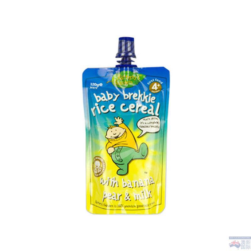 Raffertys Garden宝宝果泥 梨子 香蕉 牛奶口味 120g 4个月以上