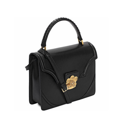 ALEXANDER MCQUEEN麦昆女包16春款牛皮口盖单肩手提包45284264ck