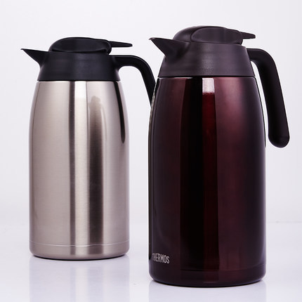 正品膳魔师超轻真空不锈钢保温壶热水瓶台式壶2升 THV-2000 CBW