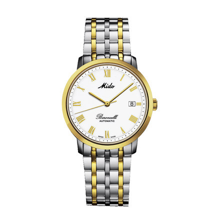 新品 瑞士 美度贝伦赛丽系列机械表男表M3895.9.26.1