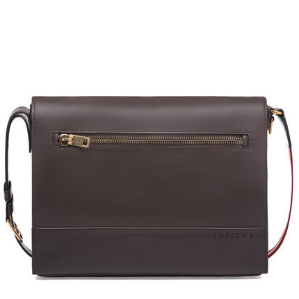 正品直邮Bally巴利2016新款男包牛皮单肩斜挎包00000000620293400