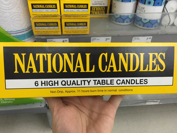 National Candles 蜡烛