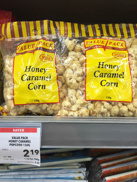 Value pack 爆米花