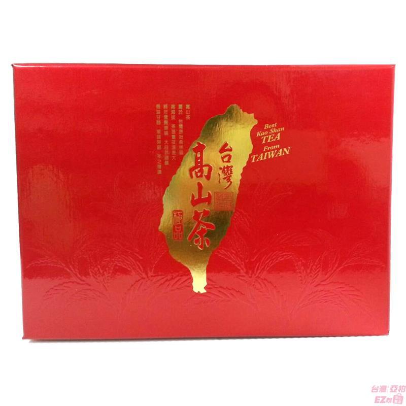中国台湾进口高山茶礼盒-林记茶行 红台湾礼盒 高山茶 *2罐 中国台湾进口高山茶礼盒-林记茶行 红台湾礼盒 高山茶 *2罐