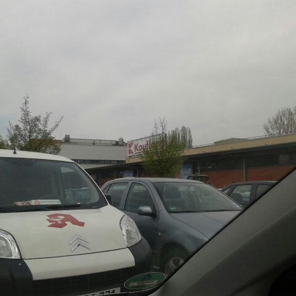 Photo taken at Kaufland by Frank D. on 4/30/2013