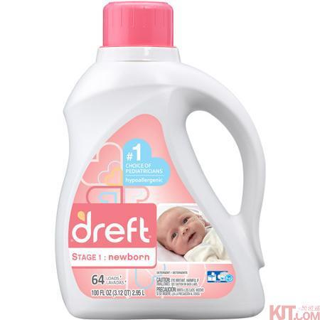 美国进口婴儿专用洗衣液-DREFT婴儿洗衣液2.95L