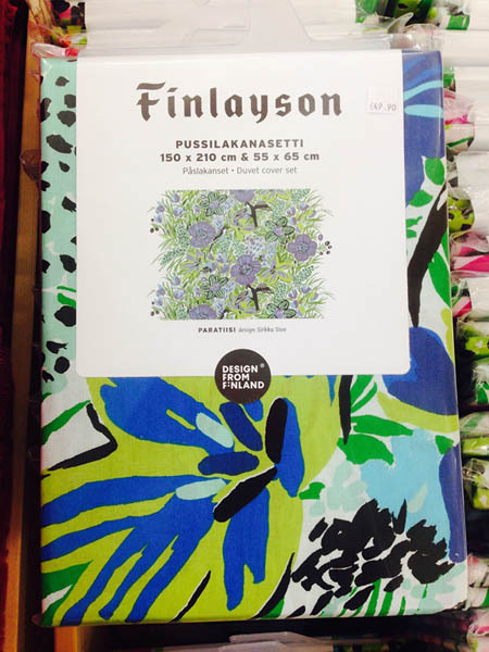 芬兰进口枕头套被套-Finlayson特色被罩加枕头套