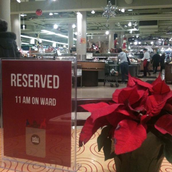 Photo taken at Whole Foods Market by Nancy on 12/15/2012-加拿大多伦多大道路87 Photo taken at Whole Foods Market by Nancy on 12/15/2012