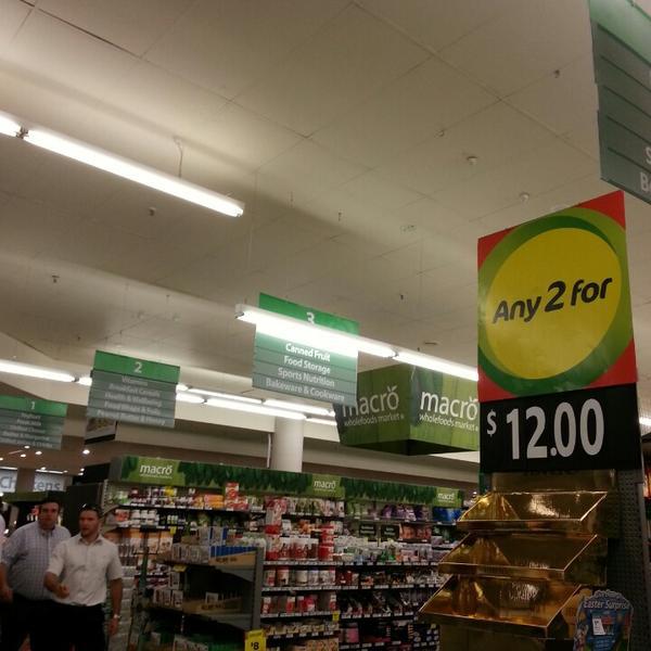 Photo taken at Woolworths by Daniel W. on 4/2/2013