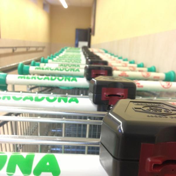 Photo taken at Mercadona by Víctor S. on 2/23/2013